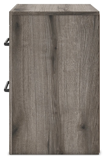 Graystorm Twin Panel Bed with Mirrored Dresser, Chest and Nightstand