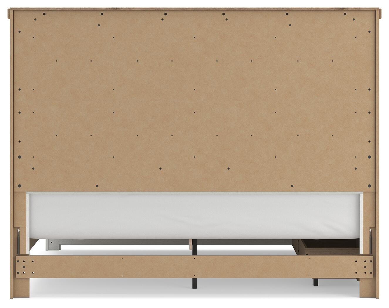 Savonport King Panel Bed with Storage. Dresser, Mirror and Nightstand