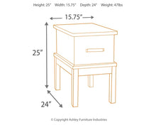 Load image into Gallery viewer, Stanah Chair Side End Table
