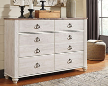 Load image into Gallery viewer, Willowton Six Drawer Dresser
