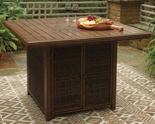 Load image into Gallery viewer, Paradise Trail Square Bar Table w/Fire Pit
