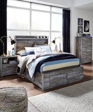 Load image into Gallery viewer, Baystorm  Panel Bed With 2 Storage Drawers
