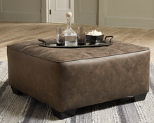 Load image into Gallery viewer, Abalone Oversized Accent Ottoman
