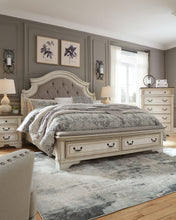 Load image into Gallery viewer, Realyn King Upholstered Bed
