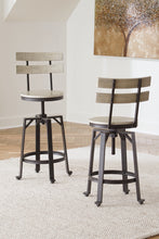 Load image into Gallery viewer, Karisslyn Swivel Barstool (2/CN)
