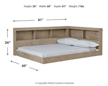 Load image into Gallery viewer, Oliah  Bookcase Storage Bed
