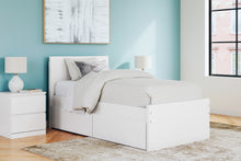 Load image into Gallery viewer, Onita  Panel Platform Bed With 1 Side Storage
