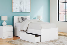 Load image into Gallery viewer, Onita  Panel Platform Bed With 1 Side Storage

