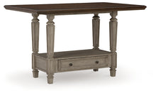 Load image into Gallery viewer, Lodenbay Counter Height Dining Table and 6 Barstools with Storage
