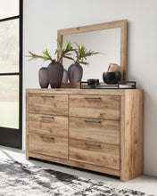 Load image into Gallery viewer, Hyanna Queen Panel Bed with Storage with Mirrored Dresser and Chest
